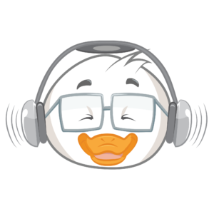 Smarty Ears Duck listening
